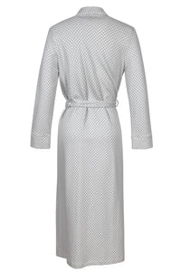 Kelly Long Sleeve Full Length Jacquard Robe