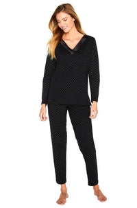 Audrey Long Sleeve Pullover PJ Set - Sales Rack - Marelle Sleepwear