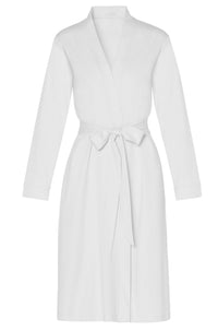 Elle Long Sleeve Mid Length Robe - Marelle Sleepwear