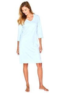Elle Three Quarter Sleeve Gown - Marelle Sleepwear
