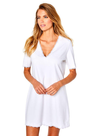Mila Elbow Sleeve Chemise - Sales Rack - Marelle Sleepwear