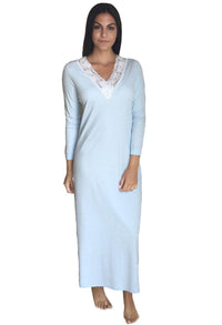 Mila Long Sleeve Nightgown - Sales Rack - Marelle Sleepwear