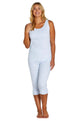 Maria Tank Top Cropped Pant PJ Set - Marelle Sleepwear