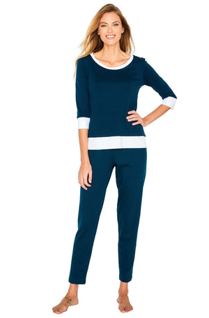 Victoria 3/4 Sleeve PJ Set - Marelle Sleepwear