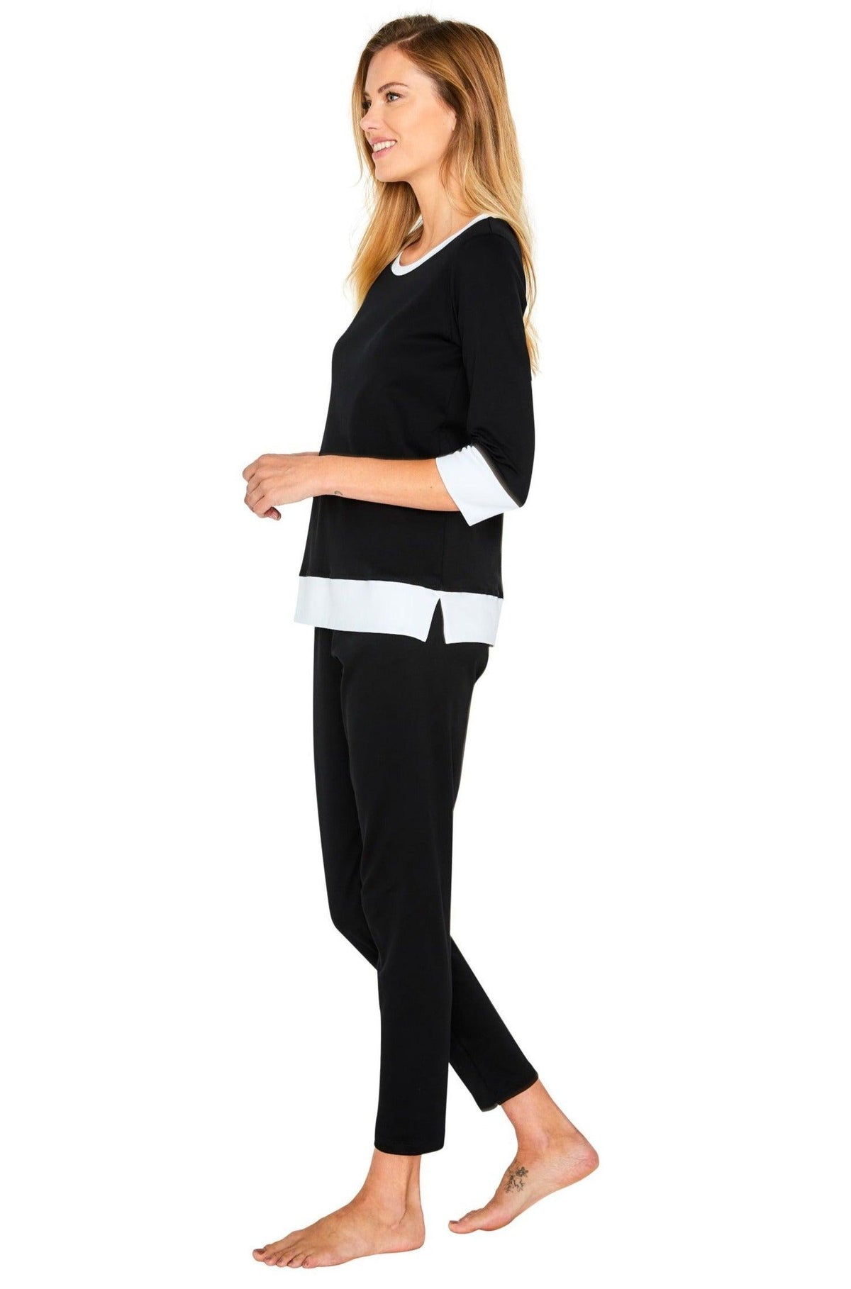 Victoria 3/4 Sleeve PJ Set - Marelle Sleepwear
